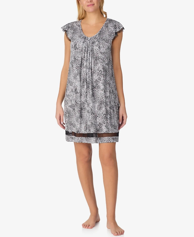 Ellen Tracy Yours to Love Short Sleeve Nightgown