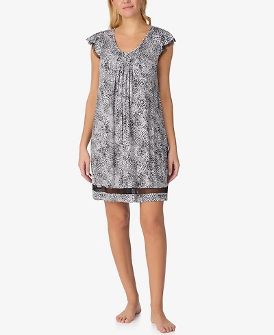 Ellen Tracy Yours to Love Short Sleeve Nightgown