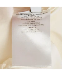 Pre-Owned Balenciaga Women's Cream Cotton Long Sleeve Shirt