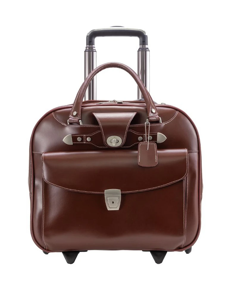 McKlein Denali 15.75" Wheeled Ladies Laptop Briefcase