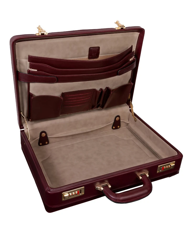 McKlein Turner 4.5" Expandable Attache Briefcase