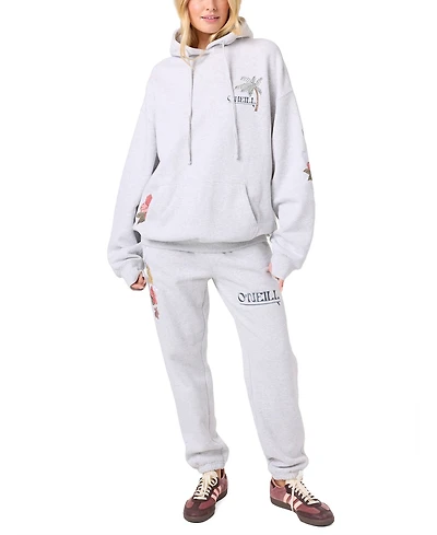 O'Neill Women's Oversized Pull-On Hooded Sweatshirt