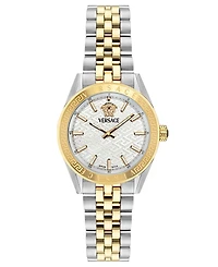 Versace Women's V-Code Two-Tone Stainless Steel Bracelet Watch, 36mm