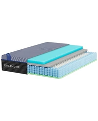 Zinus DreamVibe Prestige 14" Hybrid Medium Plush Tight Top Mattress in a Box, Queen