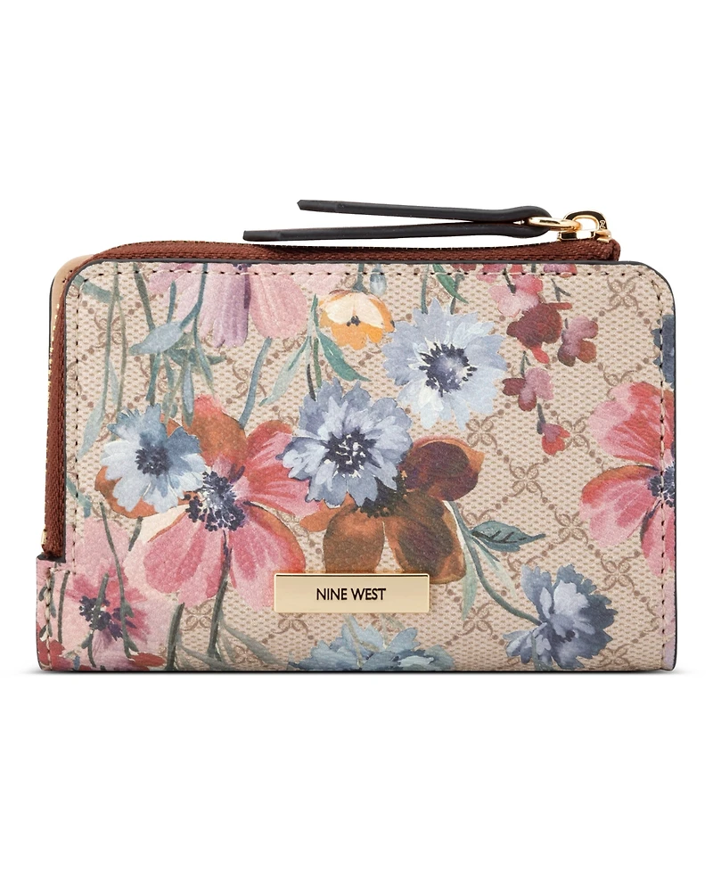 Nine West Khora Mini Zipper Card Case