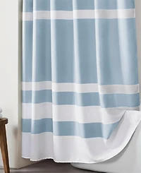 Madison Park Spa Waffle 3M-Scotchgard Shower Curtain