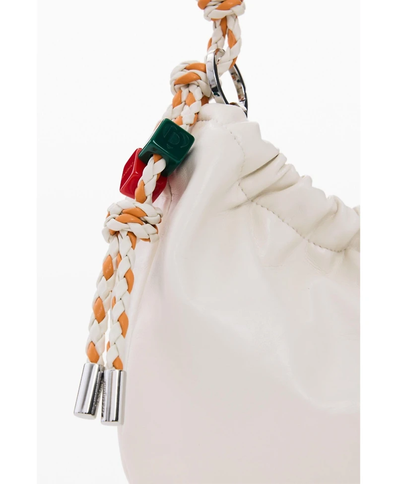 Desigual Women's Medium oval bag with charms
