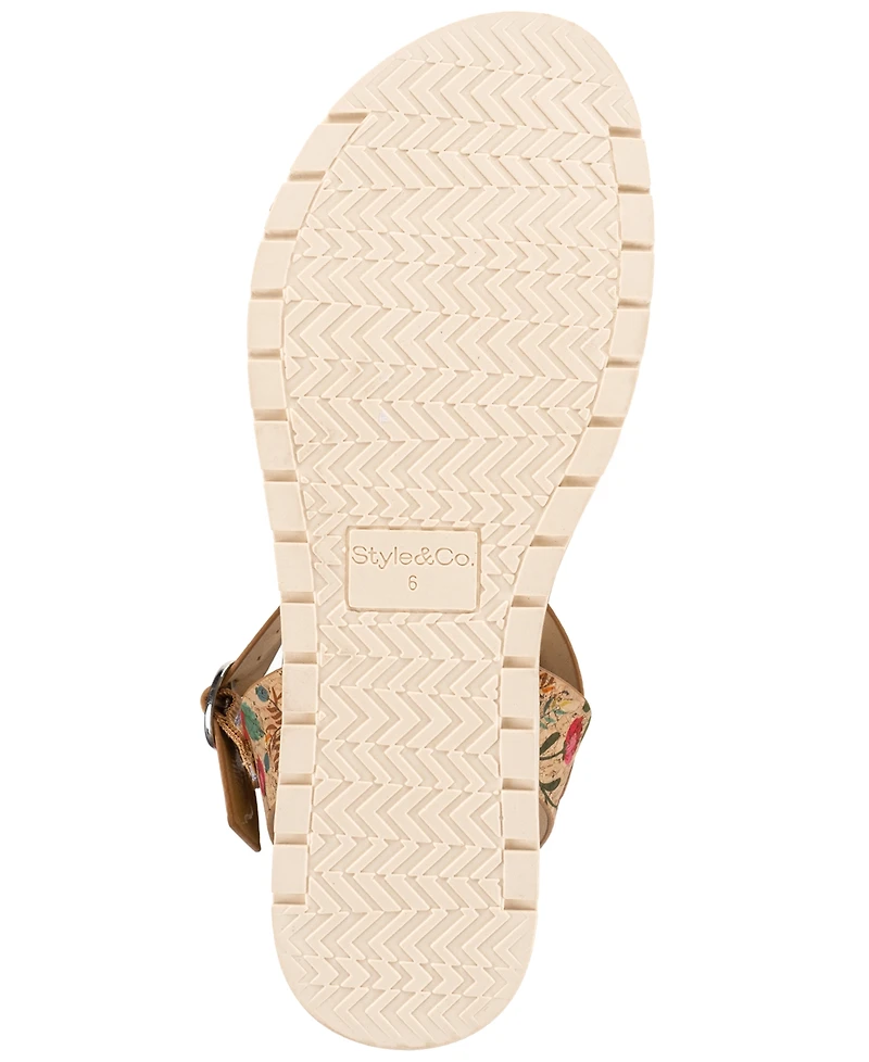 Style & Co Women's Mayaa Casual Flat Sandals, Macy's Exclusive