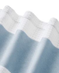 Madison Park Spa Waffle 3M-Scotchgard Shower Curtain