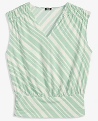 I.n.c. International Concepts Petite Printed Dolman-Sleeve Top, Created for Macy's