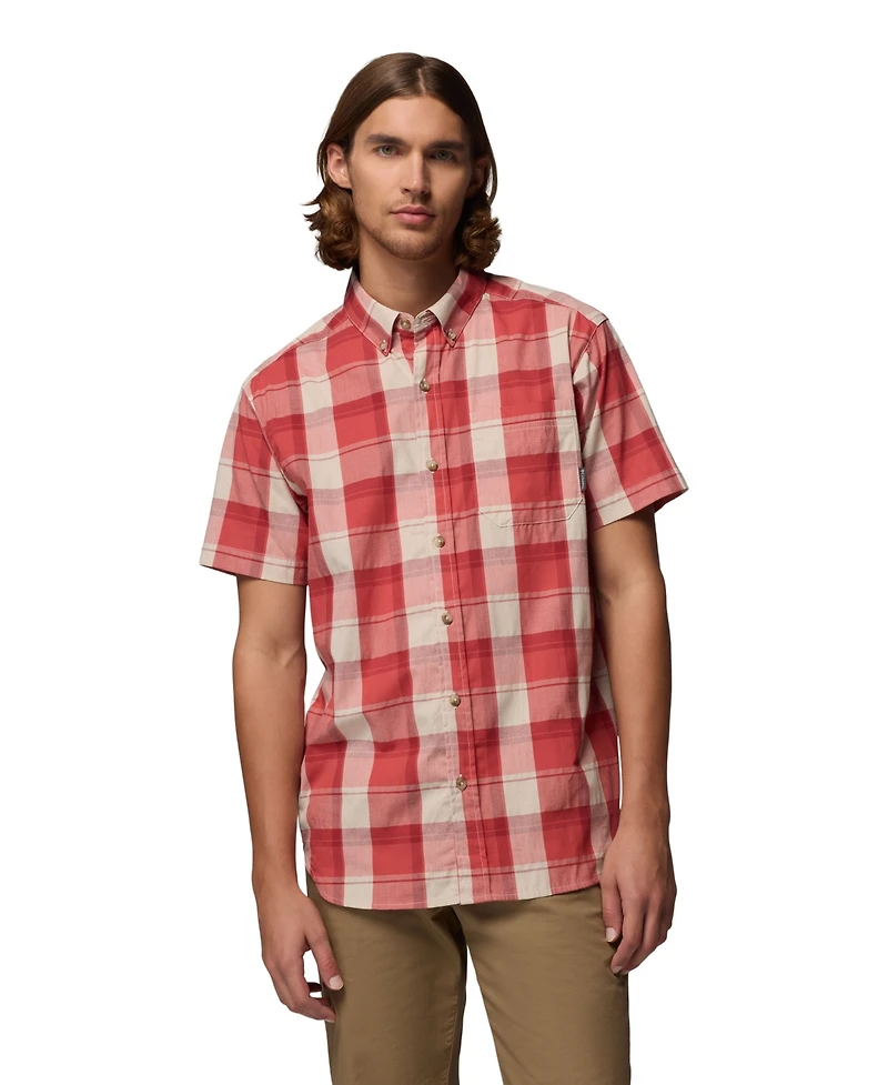Columbia Men's Rapid Rivers Short Sleeve Plaid Shirt