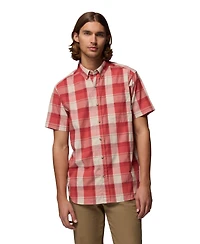 Columbia Men's Rapid Rivers Short Sleeve Plaid Shirt