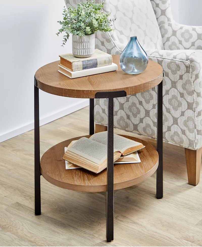 Furniture 23" Knox Round End Table