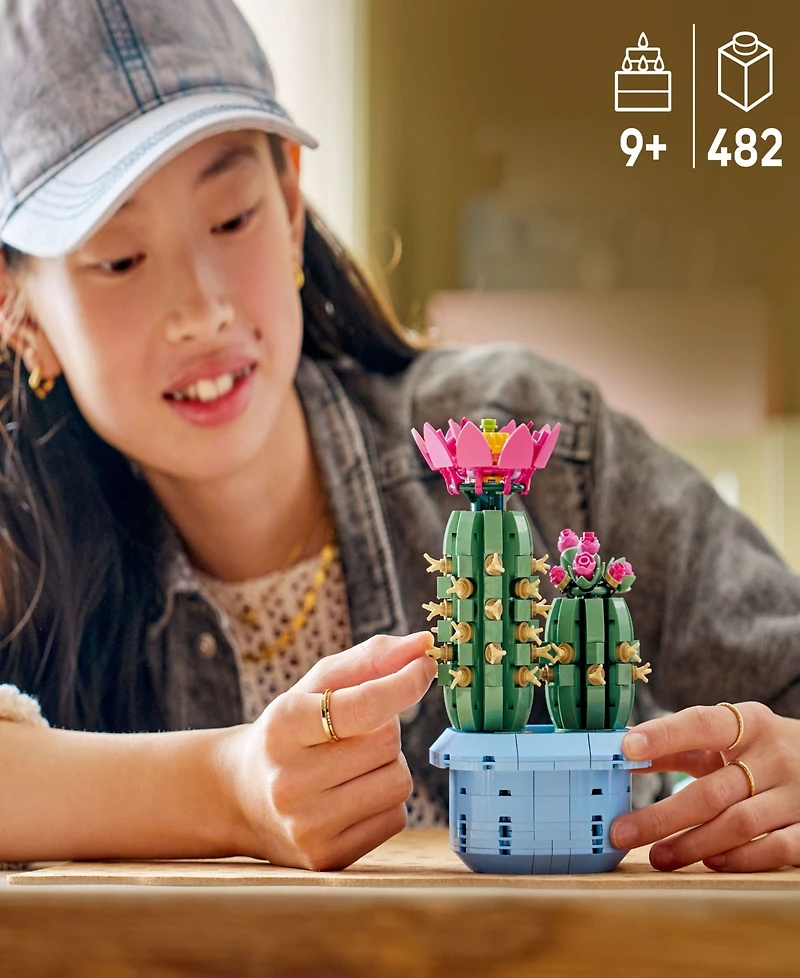 Lego Botanicals Flowering Cactus Building Toy 11509, 482 Pieces