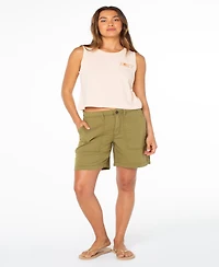 Roxy Women's Wildflower Crew Neck Tank Top