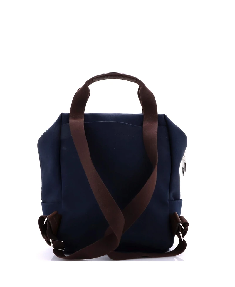 Pre-Owned HERMES Sac De Pansage Groom Backpack Canvas