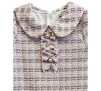 Blueberi Boulevard Girls 2T-6X Boucle Dress