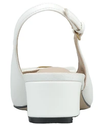 Giani Bernini Women's Battah Slingback Square Toe Pumps, Macy's Exclusive