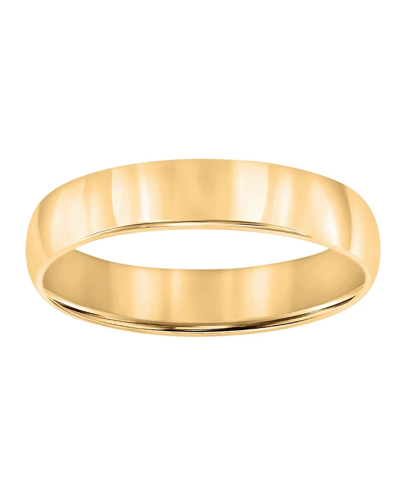 Macy's 5mm Low Dome Wedding Band Ring 10k White Gold (Also Yellow Gold)