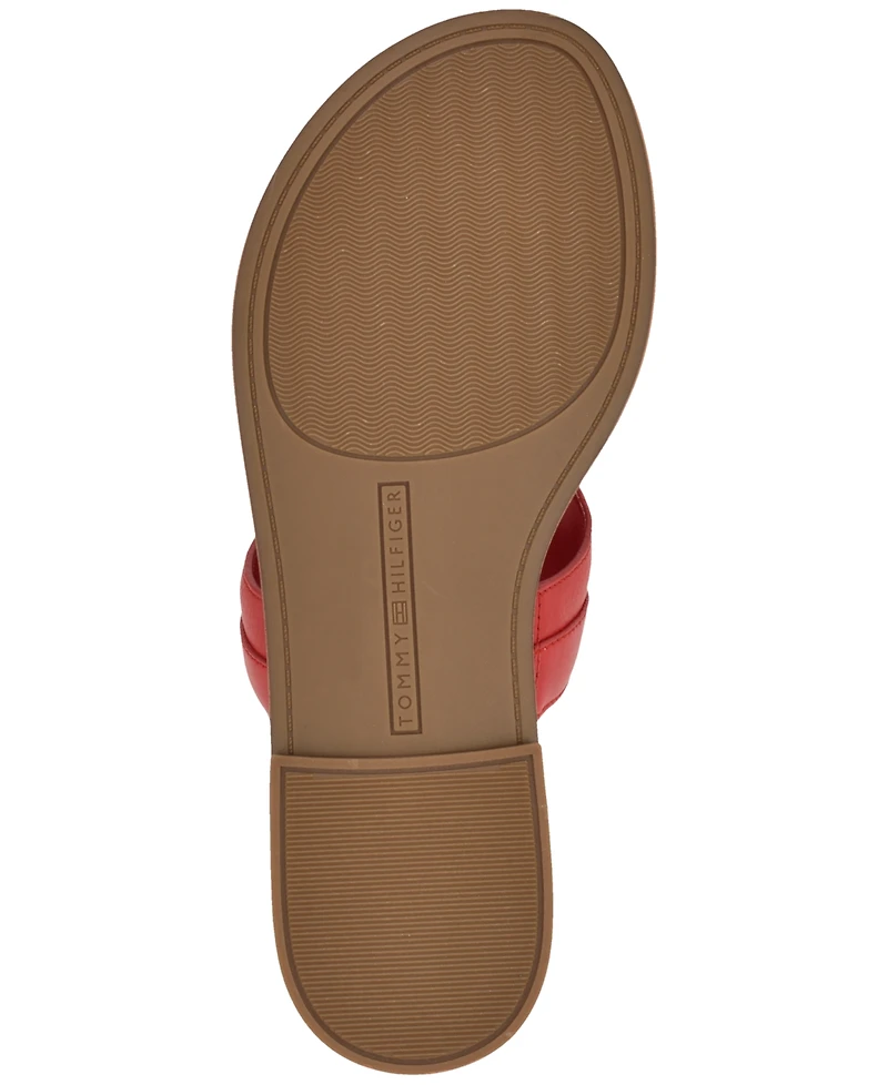 Tommy Hilfiger Women's Goldiea Ornamented Slip-On Flat Sandals
