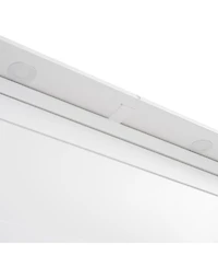 Streamdale Furniture Full Size Murphy Bed Wall Bed with Shelves, Drawers and Led Lights