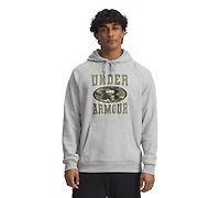 Under Armour Men's Rival Camo Print Sweatshirt
