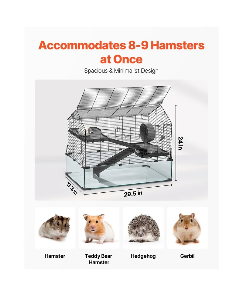 Aostirmotor Panoramic Cat Cage