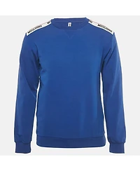 Pre-Owned Moschino Men's Underwear Logo Patch Cotton Sweatshirt