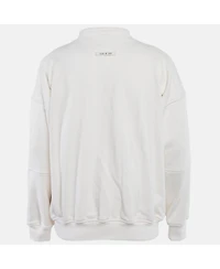 Pre-Owned Fear Of God Men's Sixth Collection Beige Cotton Mock Neck Sweatshirt