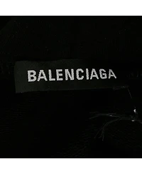Pre-Owned Balenciaga Men's Black Political Campaign Cotton Hoodie