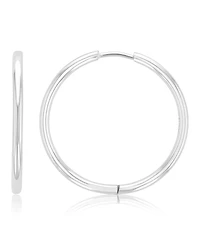 Roxy Waterproof Yellow 28mm Hoop Earrings