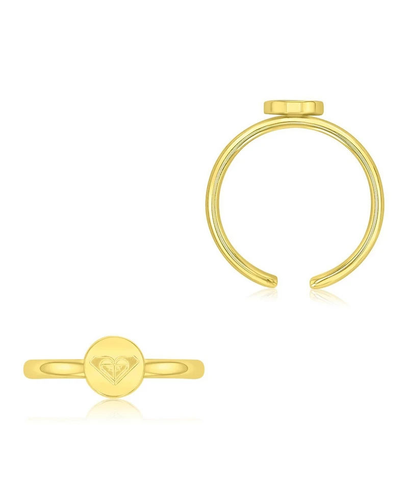 Roxy Waterproof Yellow Heart Toe Ring