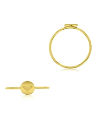 Roxy Waterproof Yellow Triangular Heart Ring