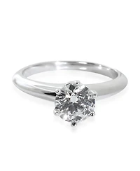 Tiffany & Co. 0.92 ct Round Brilliant Diamond Engagement Ring