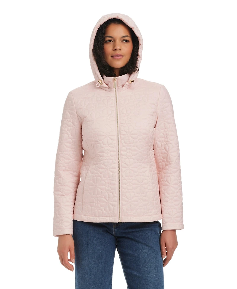 kate Spade new york Women's Short Flower Quilt