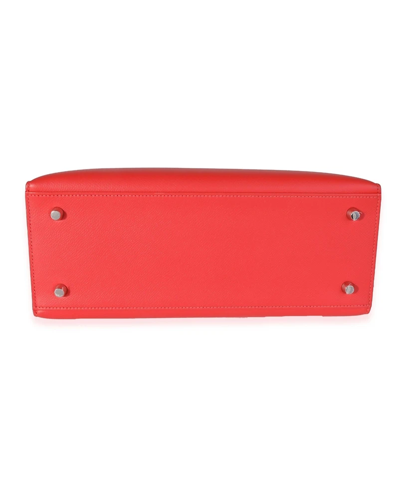 Pre-Owned Hermes Rose Jaipur Epsom Sellier Kelly 28 Phw