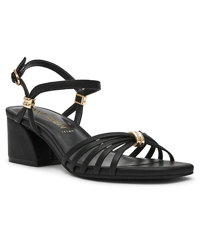 Anne Klein Women's Mikayla Square Toe Sandals