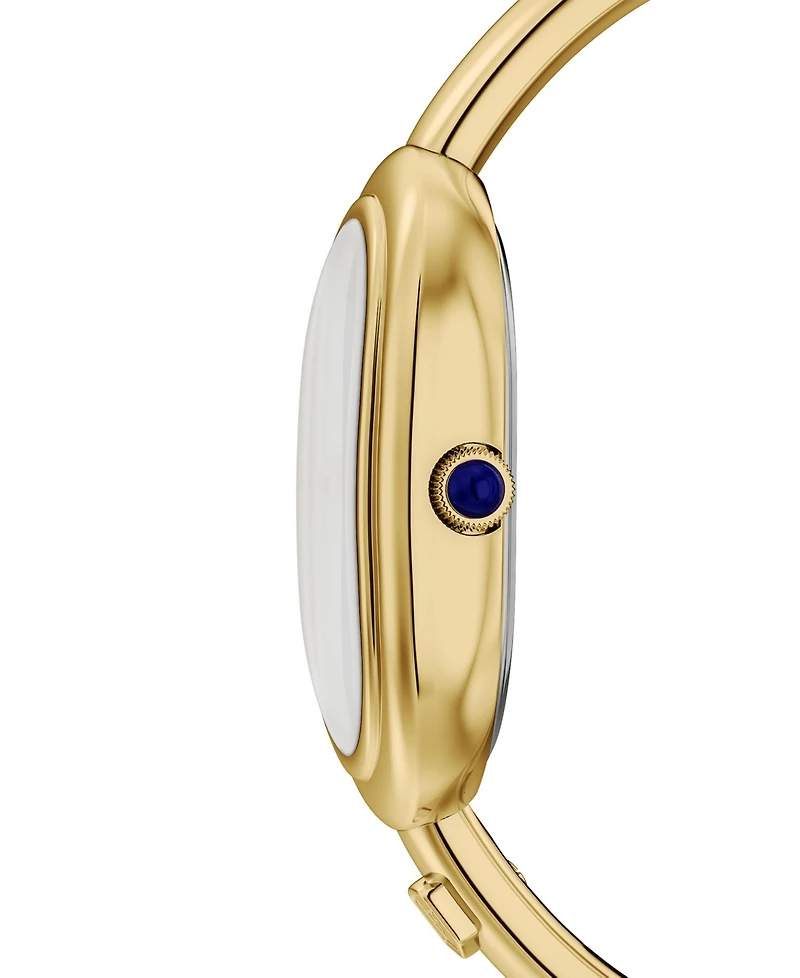 Fossil Women's Sloan Three-Hand Gold-Tone Stainless Steel Watch, 24mm