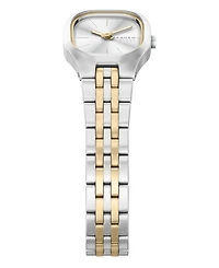 Skagen Women's Mellem Micro Quartz Two-Hand Two-Tone Stainless Steel Less Than Watch, 22mm