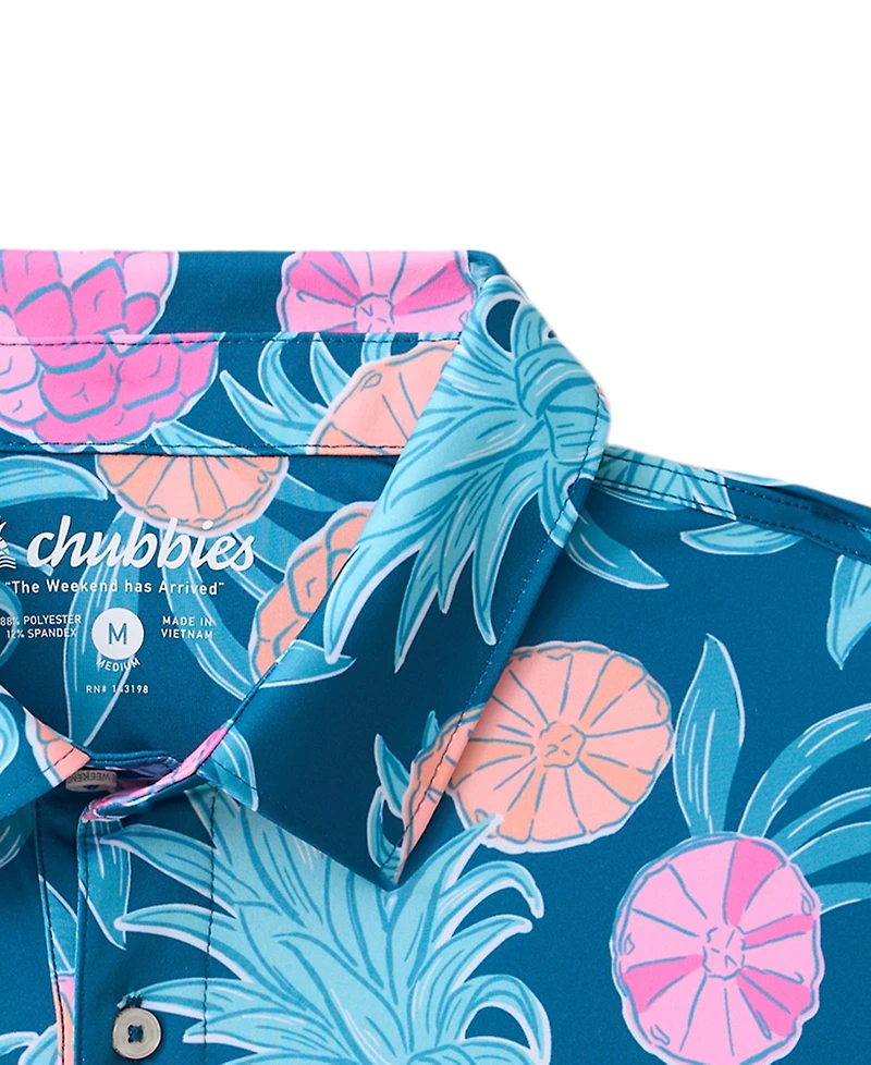 Chubbies Men's The Citrus Punch Polo Shirt