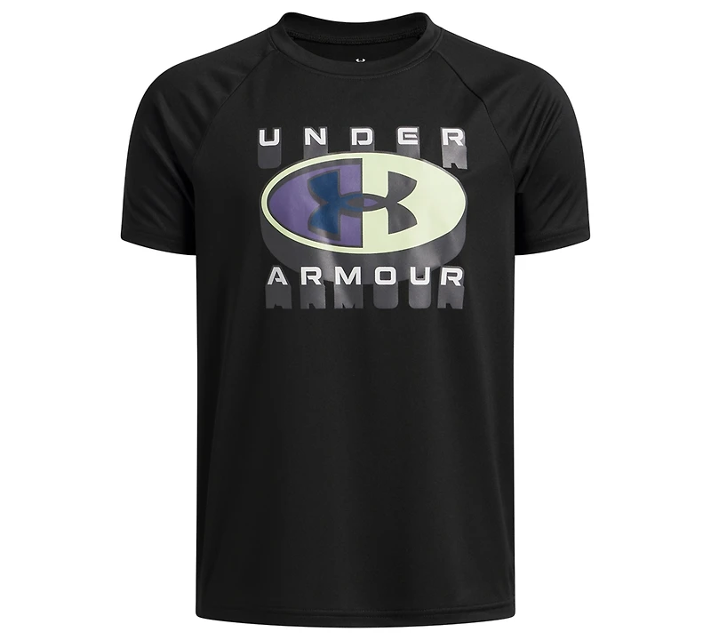 Under Armour Boys' 6-20 Tech Graphic Short-Sleeve T-Shirt