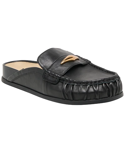 Dolce Vita Women's Jordero Buckle Tailored Flat Mules