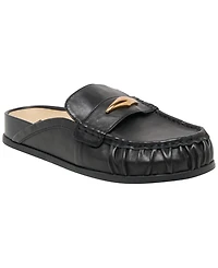 Dolce Vita Women's Jordero Buckle Tailored Flat Mules