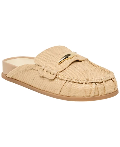 Dolce Vita Women's Jordero Buckle Tailored Flat Mules