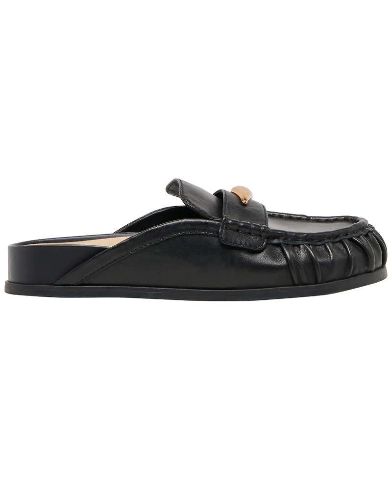 Dolce Vita Women's Jordero Buckle Tailored Flat Mules