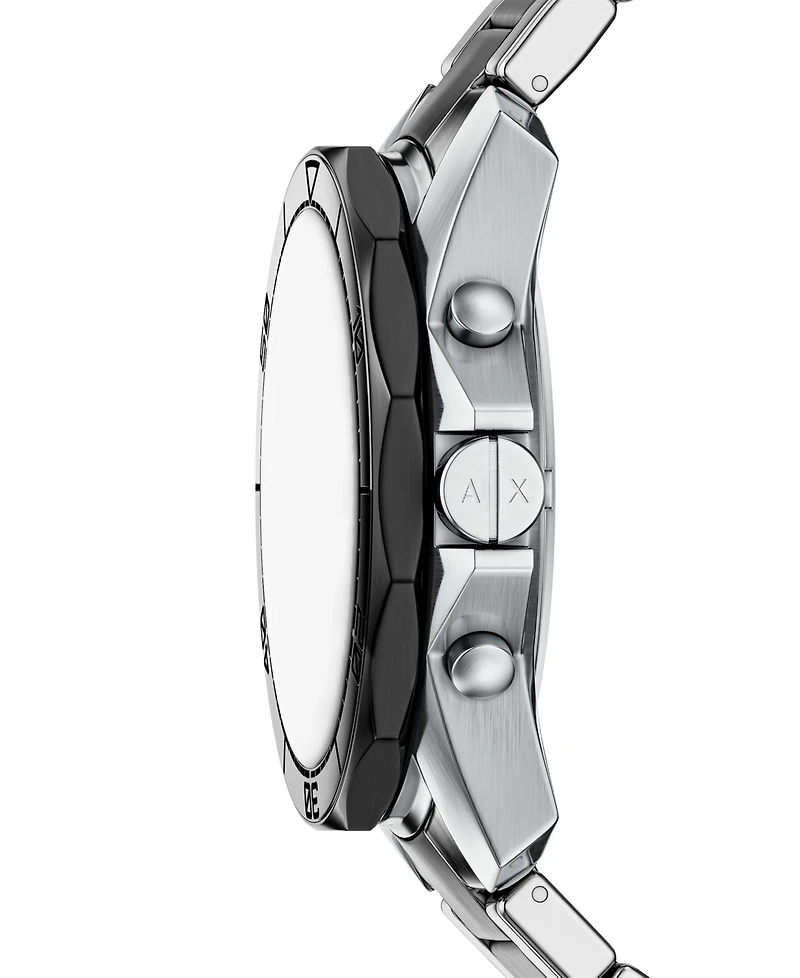 Armani Exchange Men's Quartz Chronograph 2-Tone Stainless Steel Watch, 44mm