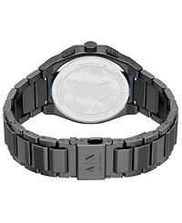Armani Exchange Men's Sync Quartz Chronograph Gunmetal Stainless Steel Watch, 44mm