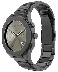 Armani Exchange Men's Sync Quartz Chronograph Gunmetal Stainless Steel Watch, 42mm