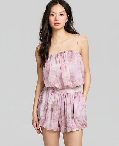 And Now This Women's Chiffon Bubble Tank Top, Macy's Exclusive