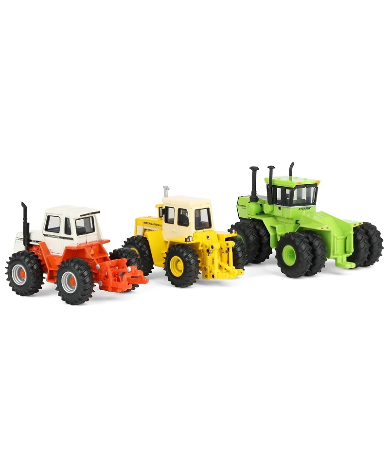 Ertl 1/64 Case, International & Steiger Tractor Set Toy Tractor Times 42nd Anniversary